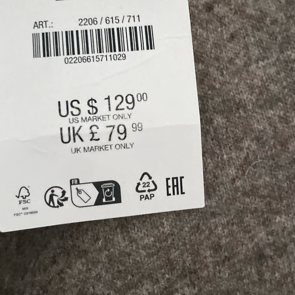 🆕 2024 ZARA WOOL BLEND DRESS - Picture 5 of 8